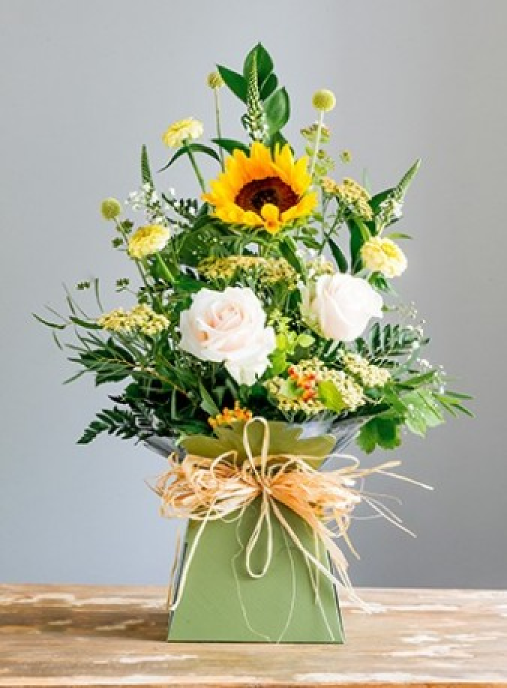 Yellow Box of Flowers