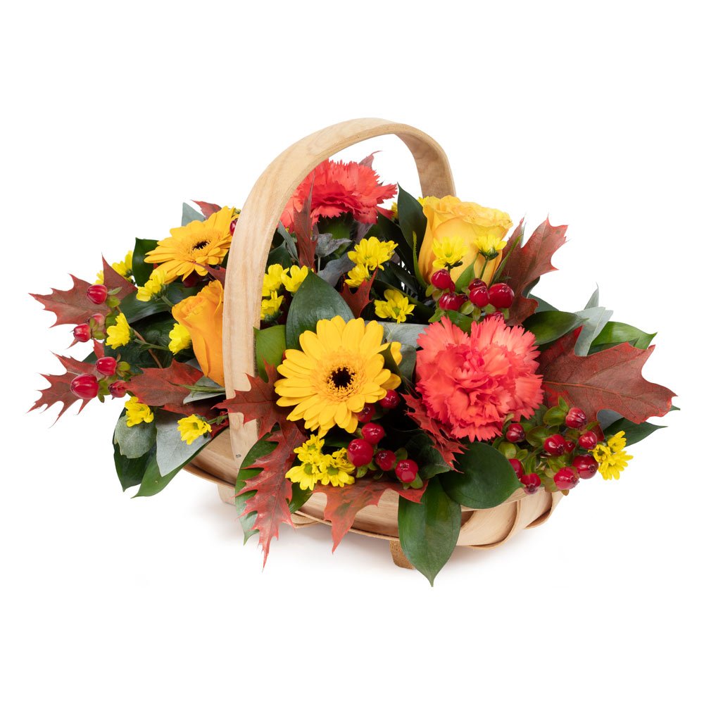 Orange and yellow basket