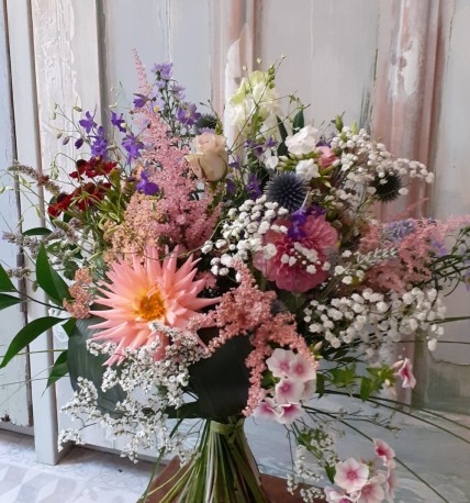 Mixed Pastel Hand Tied