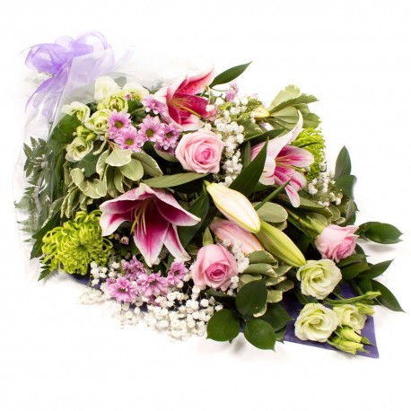 Sympathy Flowers Pink