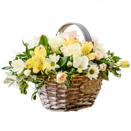 Peaches and Cream Basket